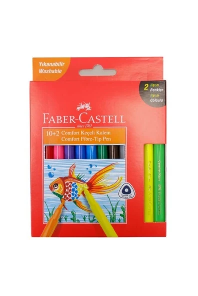 Faber Castel Comfort Keçeli Kalem 10 2 ürün görseli 1