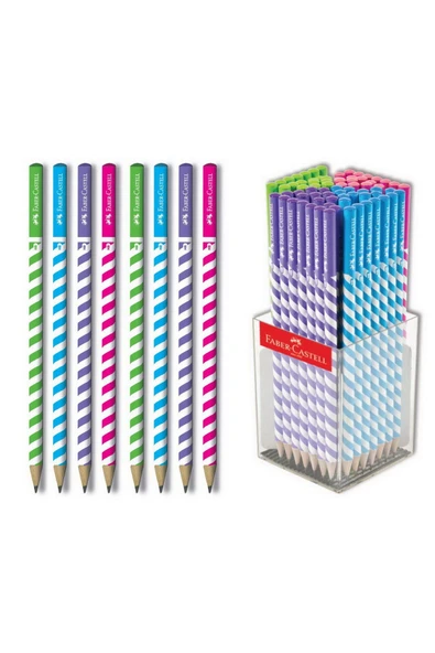Faber Candy Roll Yuvarlak Kurşun Kalem 72 Li Paket (5244119210) ürün görseli 1