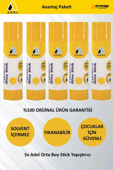 Stick Prit Yapıştıcı Seti Küçük Boy 5x21gr ürün görseli 1
