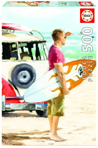 Surfer 500 Parça Puzzle - Resim 2