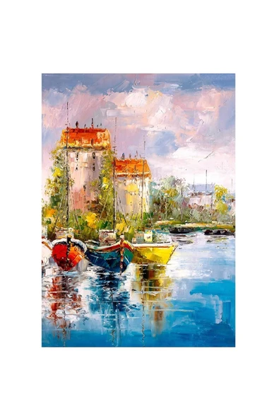 Puzzle 1000 Prç Sahil Kasabası 260719-99 / ürün görseli 1