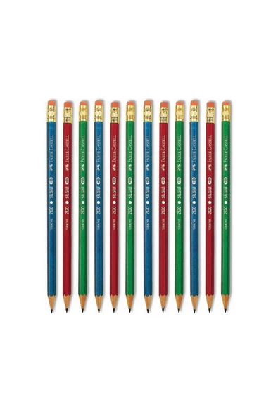Faber 2120 Silgili Kurşun Kalem 12li Paket ürün görseli 1