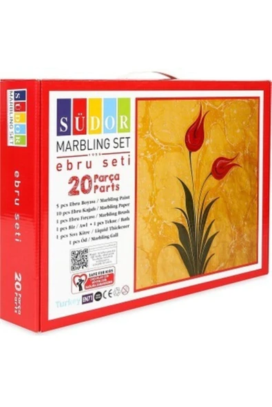 Ebru Boya Seti Başlangıç Seti 20 Parça Sd85a4 ürün görseli 1