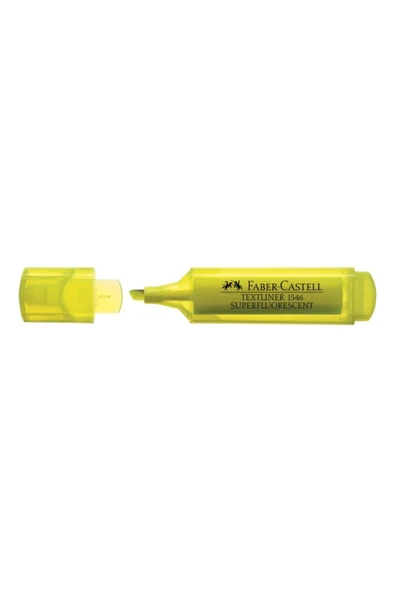 Fosforlu Sarı Textliner 1546 - Resim 2