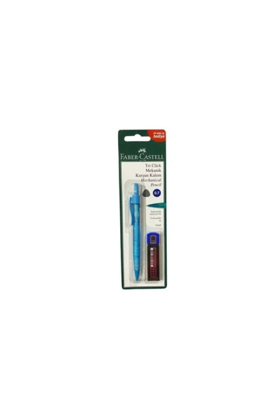Faber-castell Tri Click Versatil Kalem 0.7 + Min Mavi ürün görseli 1