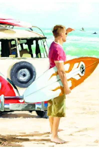 Surfer 500 Parça Puzzle ürün görseli 1