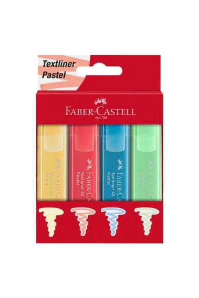 Faber-castell Pastel Fosforlu Kalem Seti ürün görseli 1