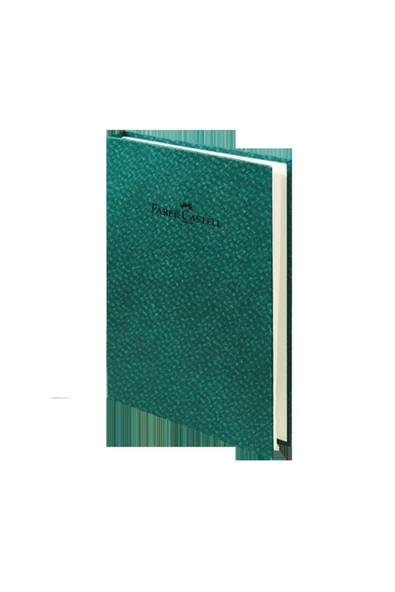 Faber-Castell Kareli Bambu Not Defteri A5 Ciltli Koyu Yeşil 140-4 5075400755000 ürün görseli 1
