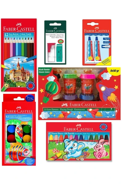 Faber-Castell KarmaOfis Boyama Seti ürün görseli 1