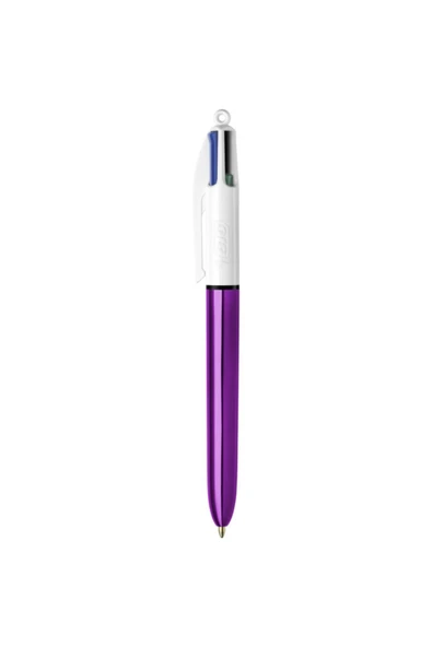 Bıc 4 Colours Shıne Tükenmez Mor Gövde ürün görseli 1