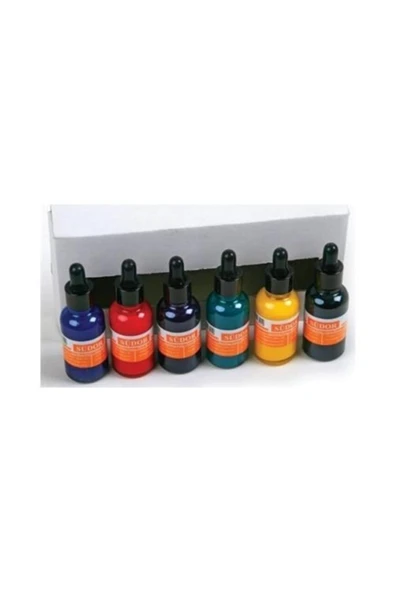 Ebru Boyası Seti 6x30 ml Damlalıklı Sd-856 ürün görseli 1