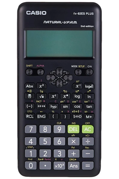 Fx-82es Plus Siyah Bilimsel Fonksiyonlu Hesap Makinesi 2.versiyon ürün görseli 1