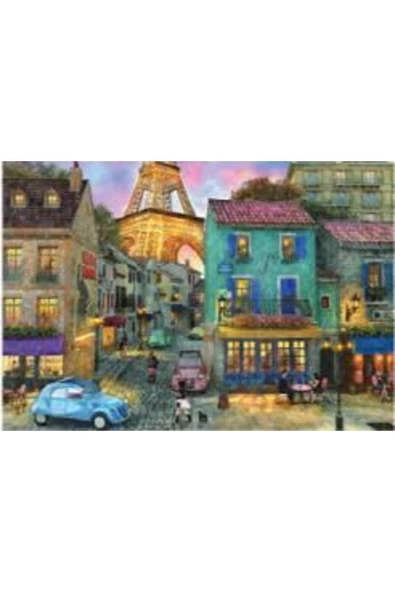 Puzzle 1000 Prç Paris Sokakları 260710-99 / ürün görseli 1