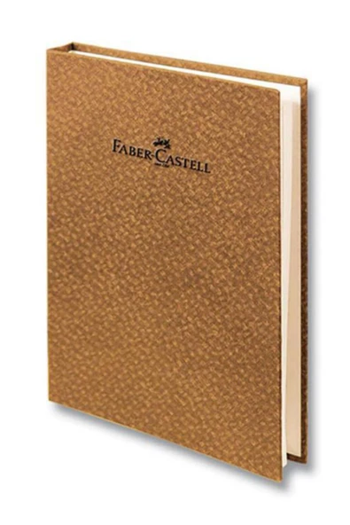 Bambu Seri Sert Kapka Gizli Spirallli A5 140 Yaprak Çizgili Defter Kahve ürün görseli 1
