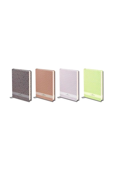 Faber-castell - Puantiyeli Sert Kapak Çizgisiz Defter A5 120yp. (400604) ürün görseli 1
