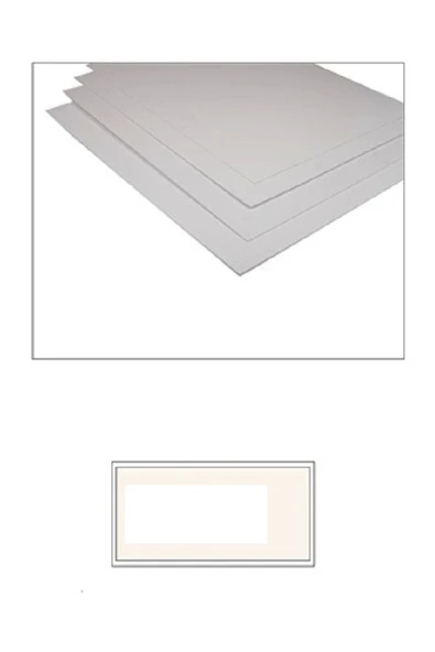1 Mm Kapak Maket Kartonu Beyaz (50*70 Cm) 25 Adet -3349 ürün görseli 1