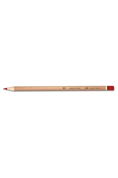 Faber-castell Başlık Kalemi Natural Kırmızı 1132419001 12 Li (1 Paket 12 Adet) ürün görseli 1