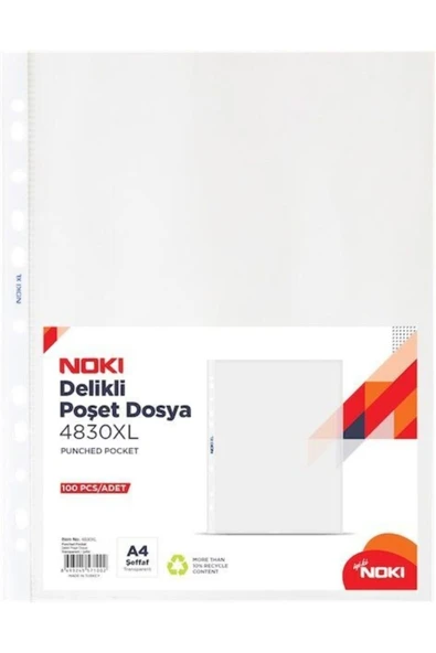 Xl Poşet Dosya Kalın 100'lü Paket (4830xl) ürün görseli 1