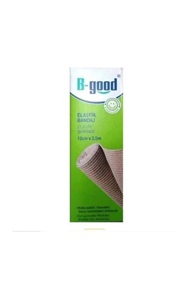 B-GOOD Elastik Bandaj 12 Cm X 3,5 M ürün görseli 1