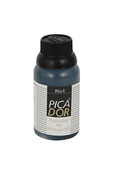 Pıcador Istampa Mürekkebi 30 Ml Siyah ürün görseli 1