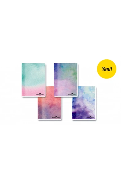 Watercolors 40yp. Çizgisiz Defter 3 Adet ürün görseli 1