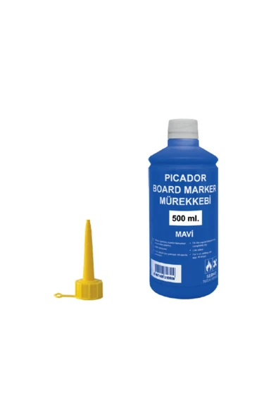 Board Marker Mürekkebi Mavi 500 Ml ürün görseli 1