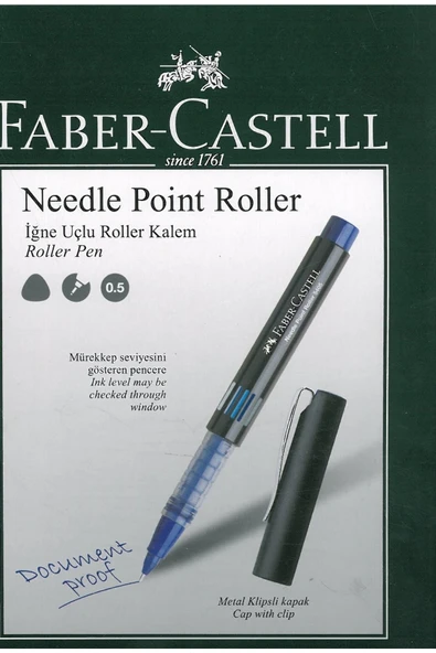 Faber-castell Needle Point Roller -05 Igne Uç Pilot Kalem ( Yeniiii ) 3 Adet Set ürün görseli 1