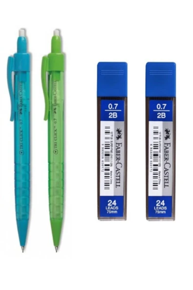 Faber-castell Versatil Tri Click 1363 Mekanik Kalem 0,7 Mm 2 Adet ürün görseli 1