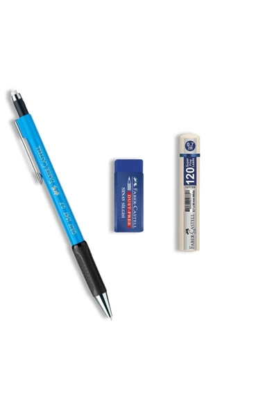 Grip 1347 Uçlu Kalem Açık Mavi 0.7 Mm + Uç + Sınav Silgisi ürün görseli 1