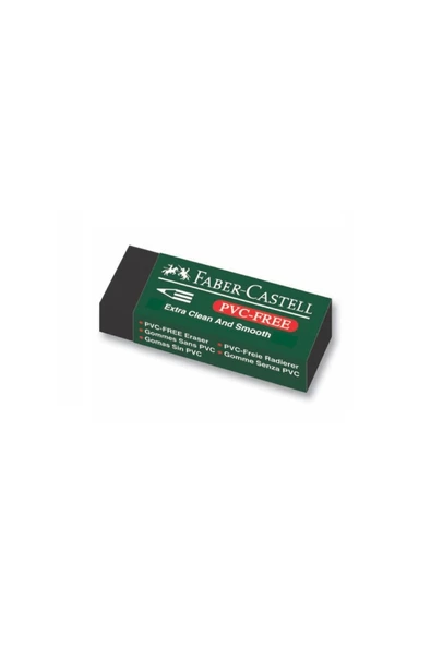 FABER CASTEL PVC SİYAH SİLGİ 7089-30 ürün görseli 1
