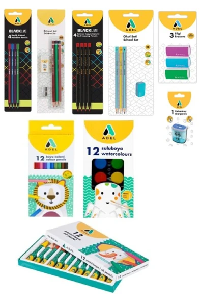 Ilkokul Back To School Karmaofis Set 1 ürün görseli 1
