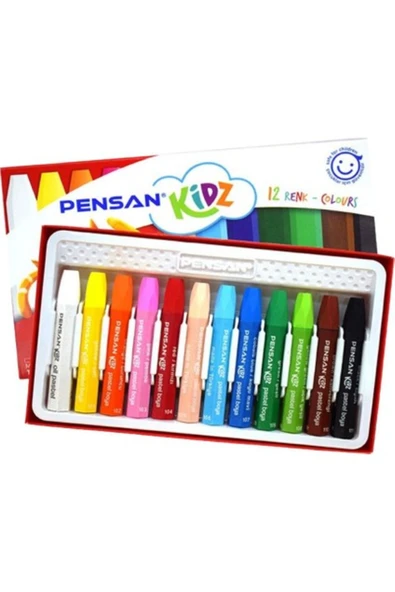 Pastel Boya 12 Li Karton Kutu 1 Adet 12 Renk Pastel Boya 1 Adet ürün görseli 1
