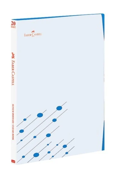 Faber Sunum Dosyası Çift Renk Kp 20 L Mavi 220102 ürün görseli 1
