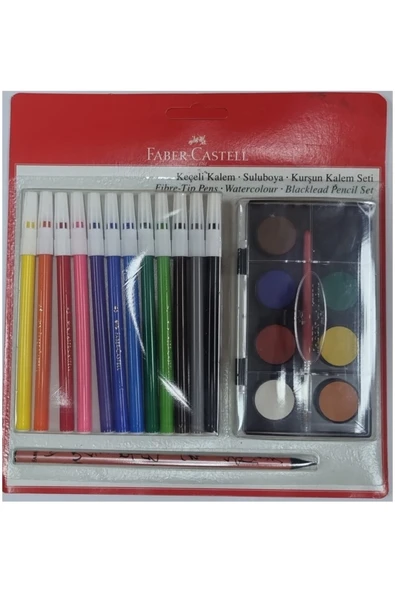 Blisterli Okula Dönüş Boyama Seti - Resim 6