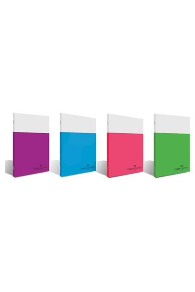 A4 Kaye Dikişli Defter Smart Plastik Kapak Çizgili 80 Yaprak 5075000168 (12 Li Paket) ürün görseli 1