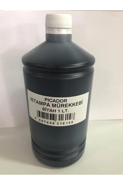 Istampa Mürekkebi Siyah 1000 ml ürün görseli 1