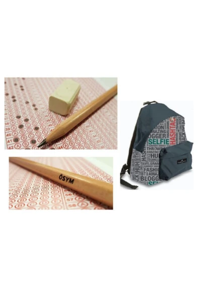 Faber-castell Okul Çantası Basic Typography Faber-castell Natural Ösym Kurşun Kalemi 40"lı 2,5 B ürün görseli 1