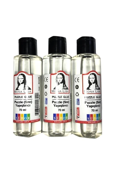 3x70 ml Puzzle Yapıştırıcı Seti (Şeffaf) / ürün görseli 1