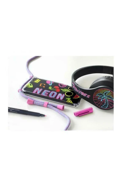 Markör Neon 6 Renk Set - Resim 2