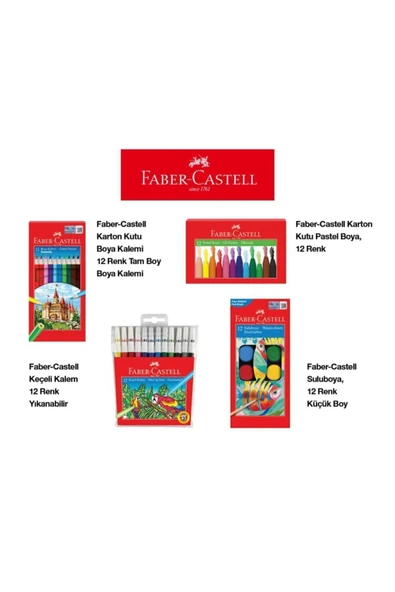 Faber-castell Boyama Set ürün görseli 1