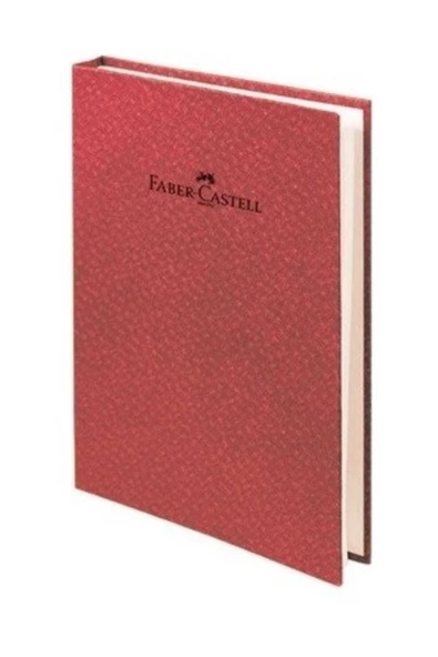 Faber Bambu Seri A6 Ciltli Defter K.Kırmızı 400807 / ürün görseli 1