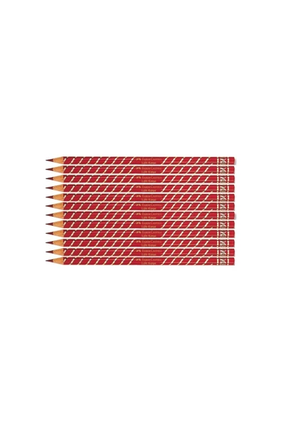 Faber-castell Lüks Kopya Kalemi Kırmızı 12 Li ürün görseli 1