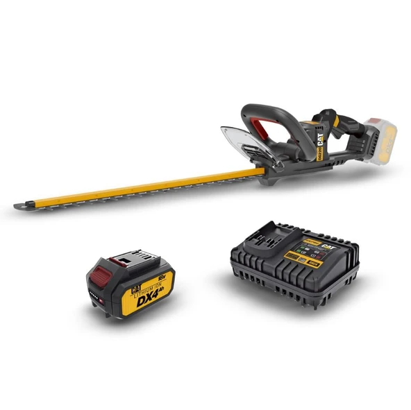 CAT DG220 18Volt 4.0Ah Li-ion Tek Akülü Kömürsüz 61CM Profesyonel Çit Budama ürün görseli 1