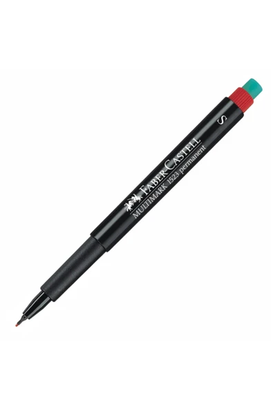Faber (S) Kırmızı Permanent Kalem 152321 ürün görseli 1