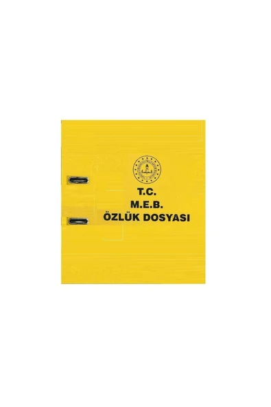 Öğretmen Özlük Dosyası Sadece Dosya ürün görseli 1
