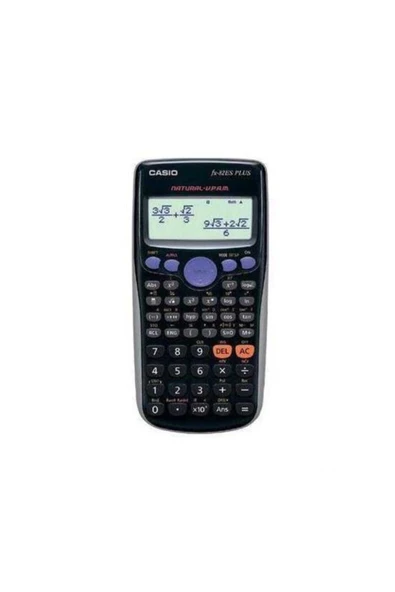 FX-82ES Plus Siyah Bilimsel Fonksiyonlu Hesap Makinesi 2.Versiyon ürün görseli 1