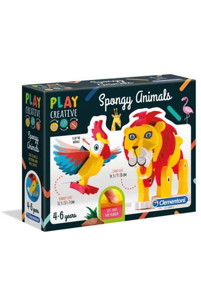 Marka 15284 Sünger Hayvanlar /play Creative 4-6 Yaş Oyuncak Silah & Su Tabancası ürün görseli 1