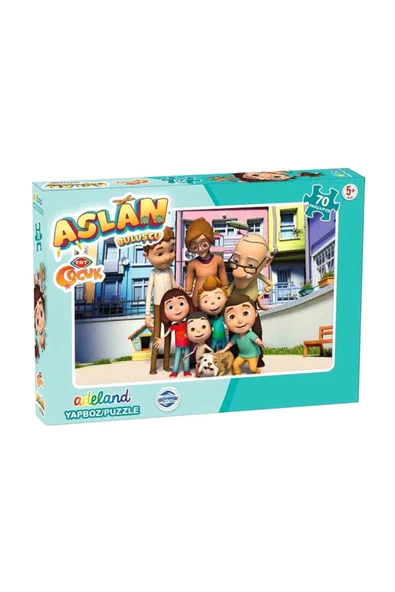 Aslan Puzzle Kutulu 70 Parça ürün görseli 1