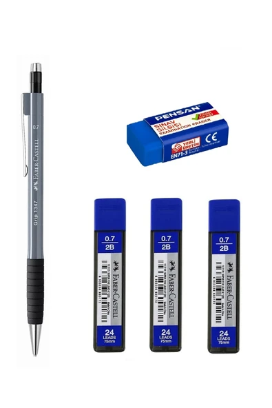 Grip 1347 0.7 Versatil Trend Renkler Gümüş Set ürün görseli 1