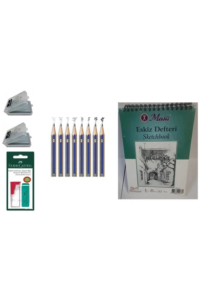 Faber-Castell Kara Kalem Seti Karma 1 ürün görseli 1